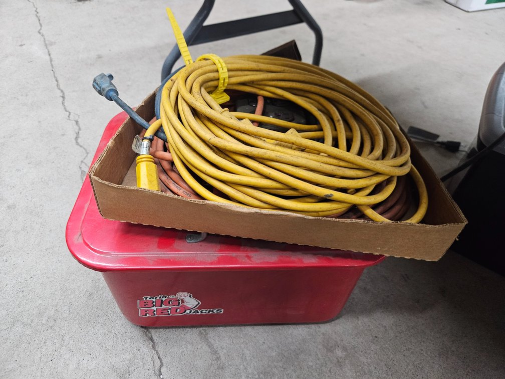 Parts Washer & 3 Extension Cords