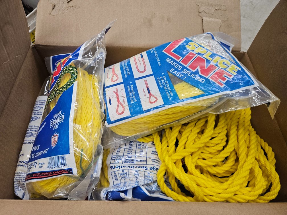 Case Of Hollow Braided Poly Rope