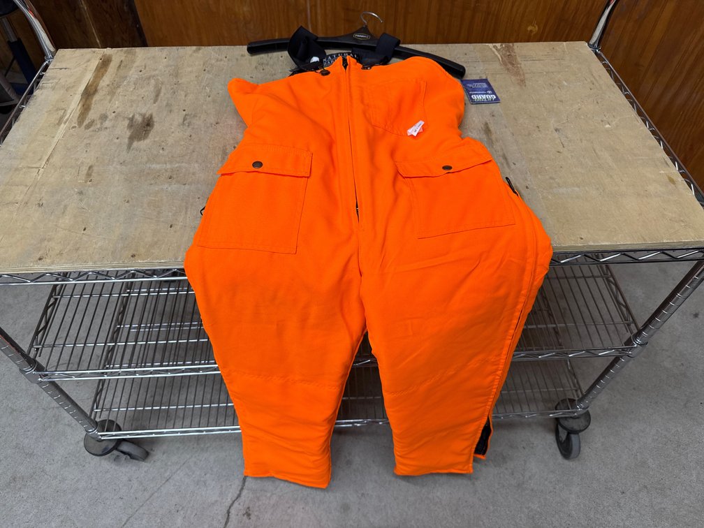 Natural Habitat Blaze Orange Bibs