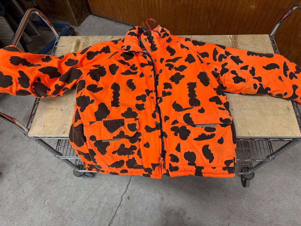 Mount ' N Prairie Camo Orange Jacket