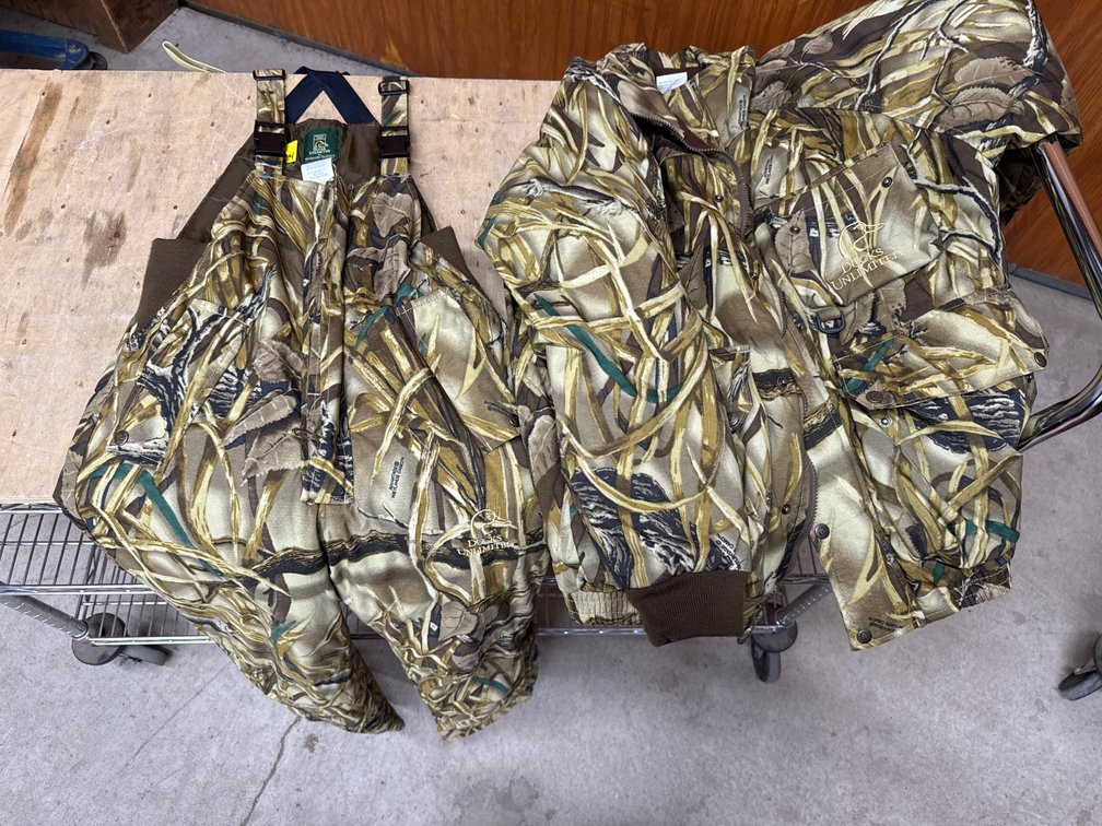 Ducks Unlimited Camo Jacket & Bibs