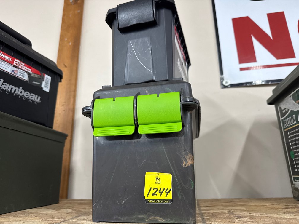 Zombie and Flambeau Plastic Ammo Boxes