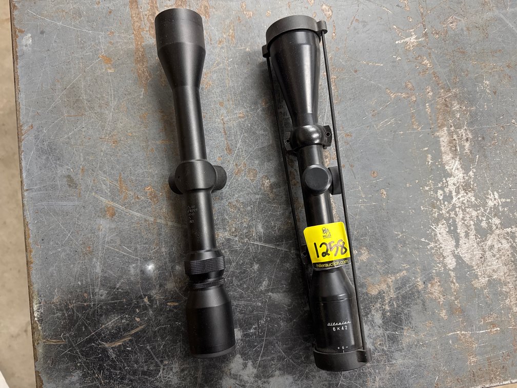Bushnell 3-9x40, Ultralux 6x42 Scopes