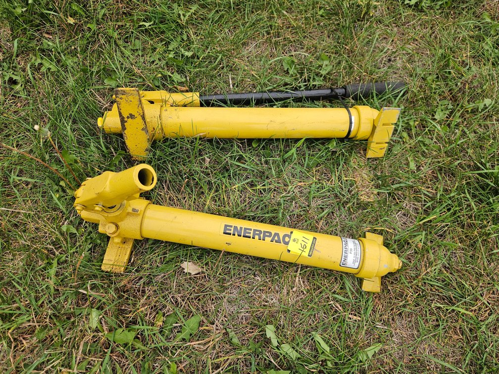 2 Enerpac Hydraulic Hand Pumps