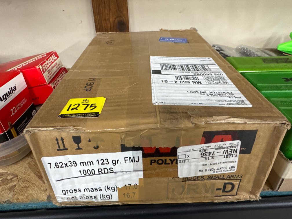 1 Case WPA 7.62 x 39