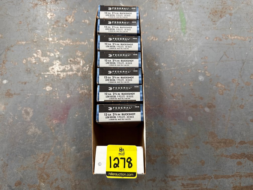7 Boxes 12 Ga Buckshot