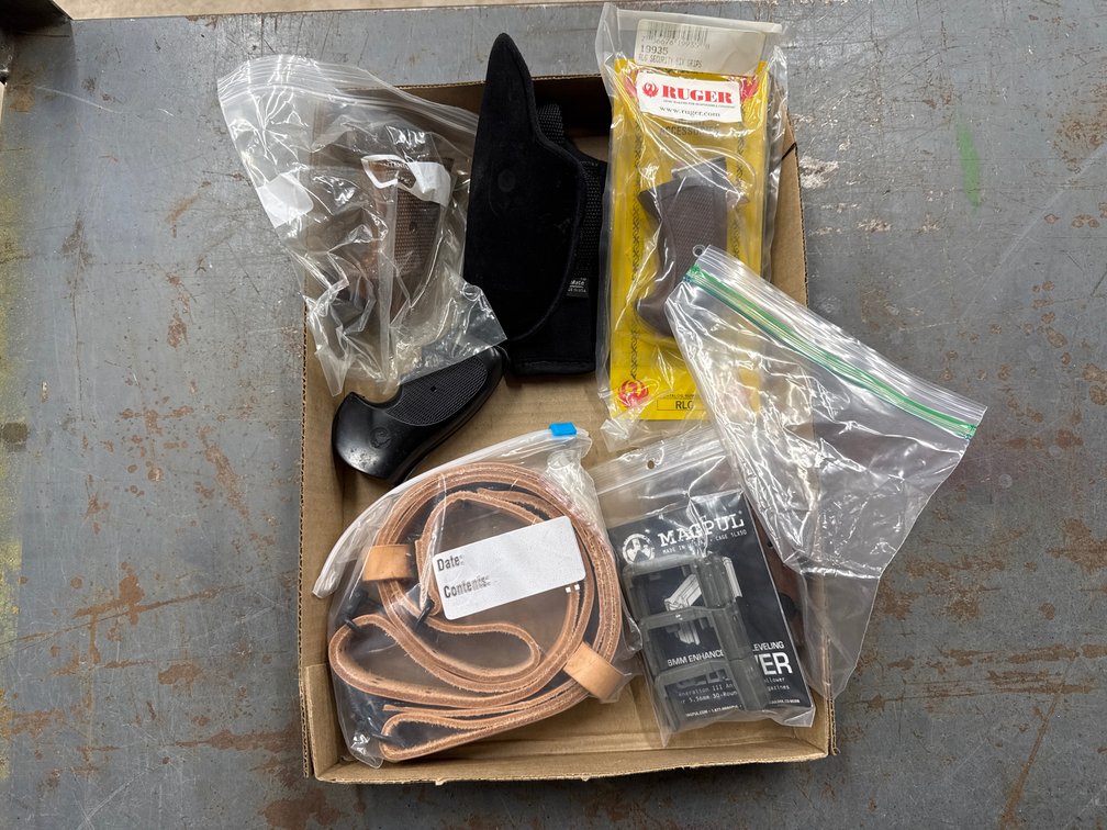 Assorted Grips, Holsters, Misc.
