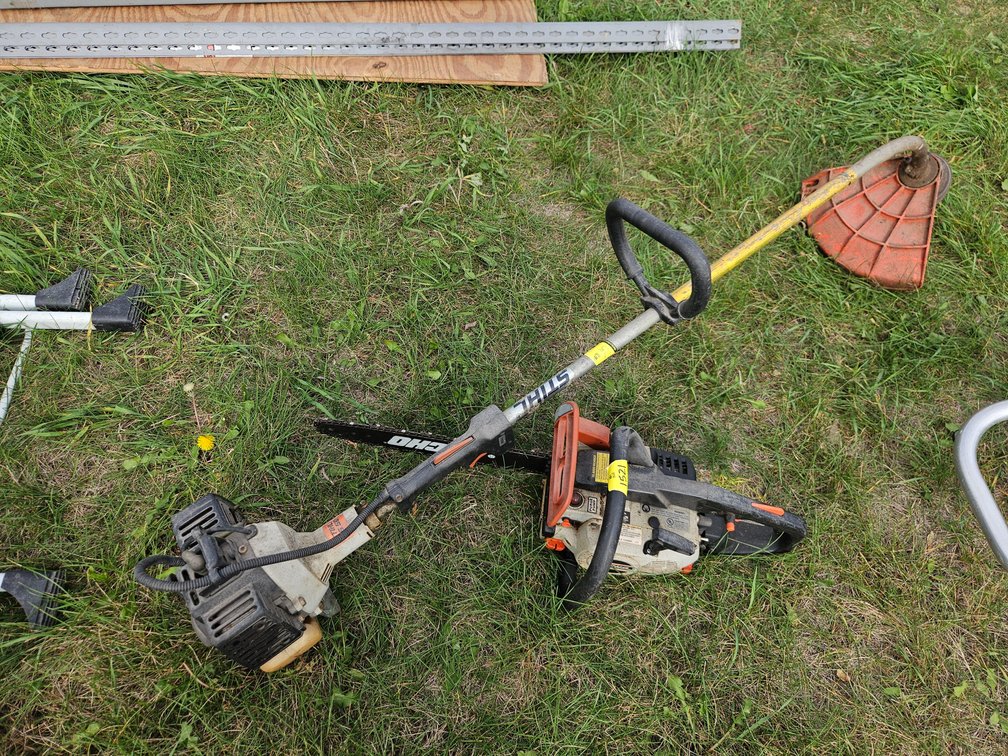 Echo Chainsaw CS-305, Stihl Weedwhip FS56