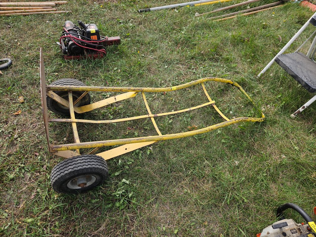 Metal Barrel Cart