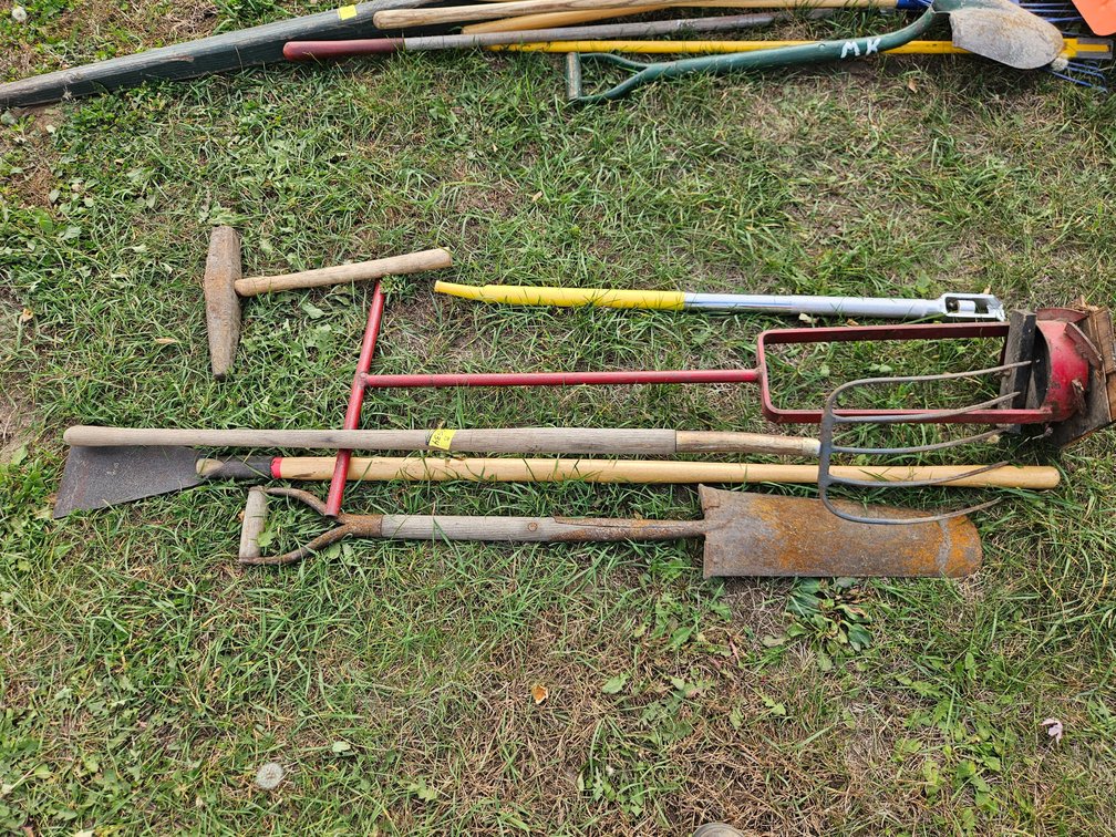 Assorted Handled Tools