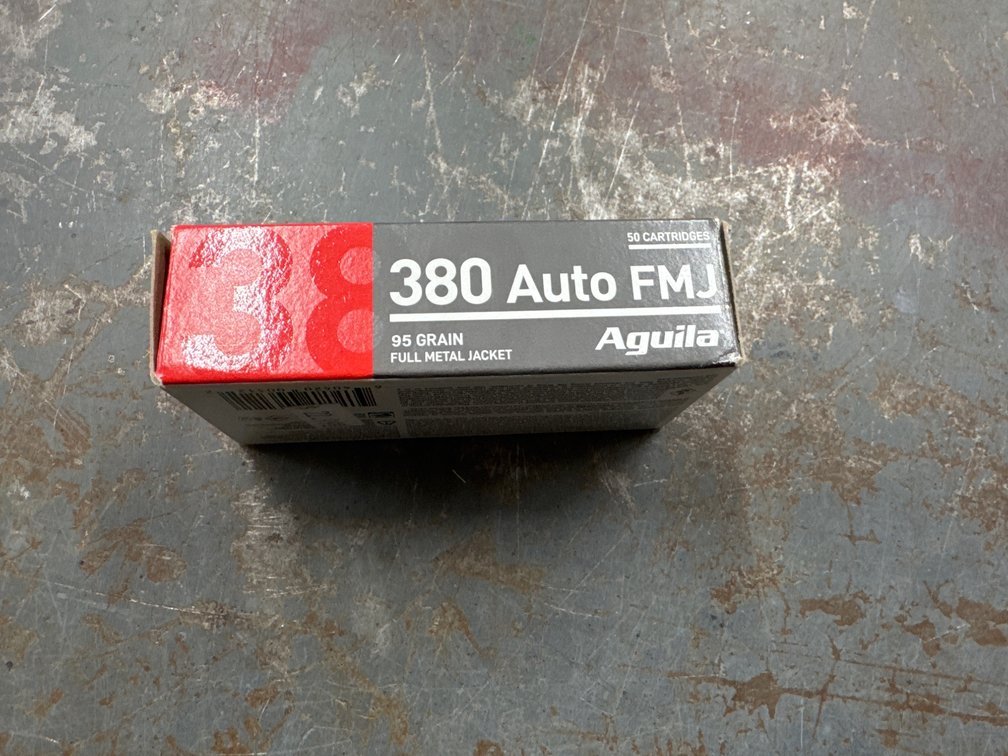 .380 Auto- 1/2 Box Aquila