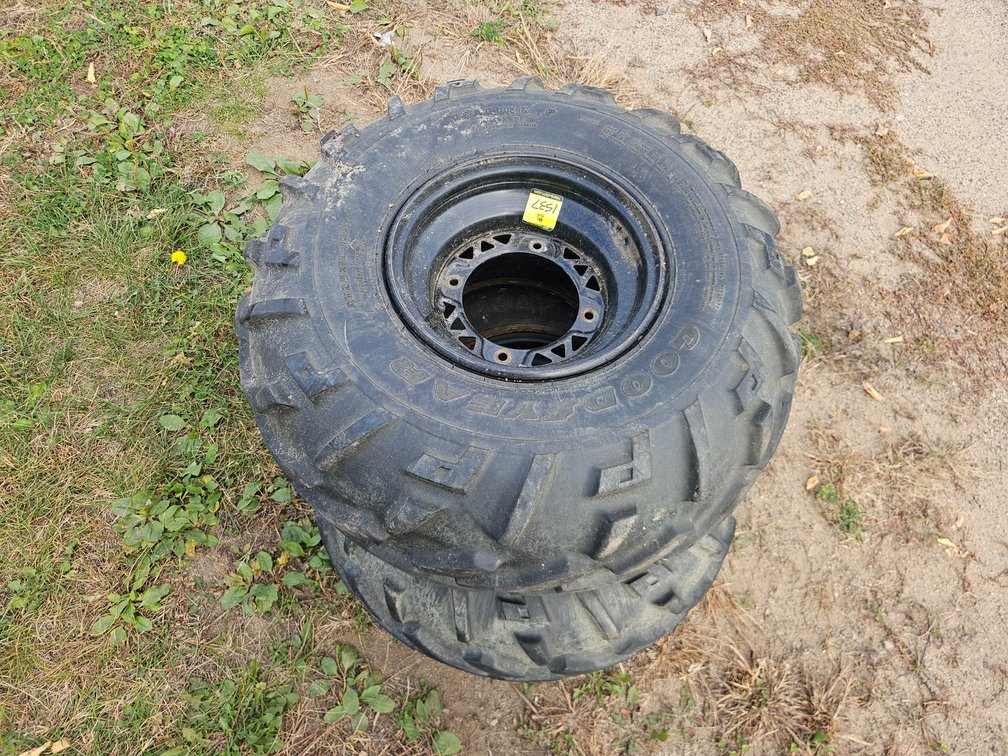 2- 10" Polaris Wheels