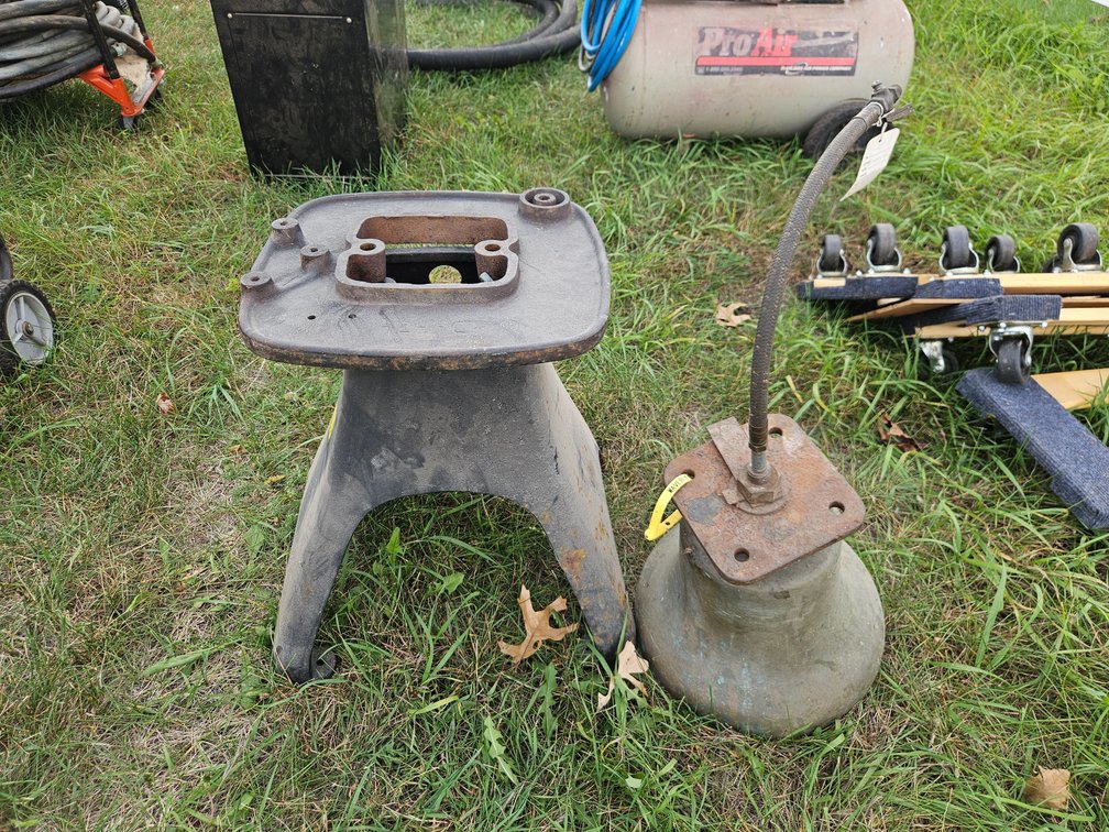 Air Brass Bell, Cream Separator Stand and Base