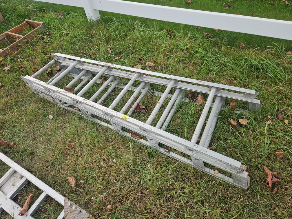 Folding Aluminum Ladder