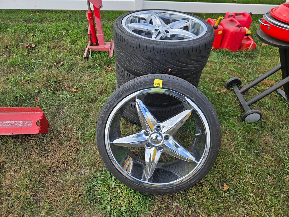 4 Foose Aluminum Rims