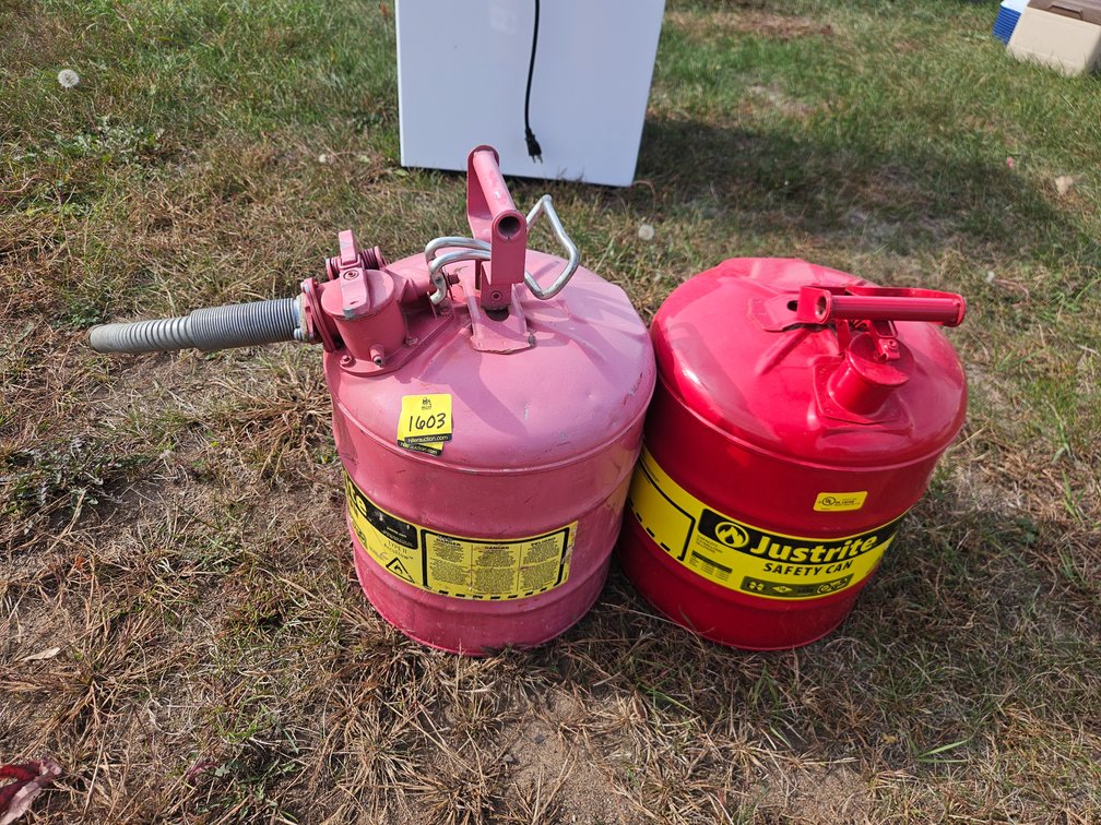 2 Safety Cans