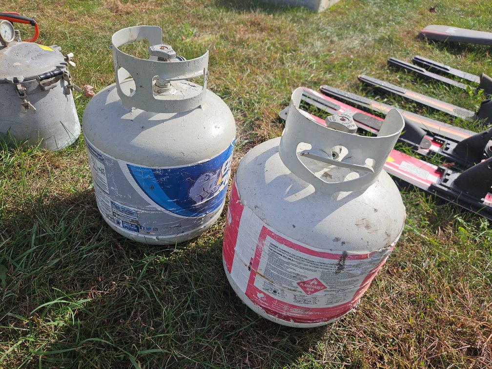 2 Propane Tanks