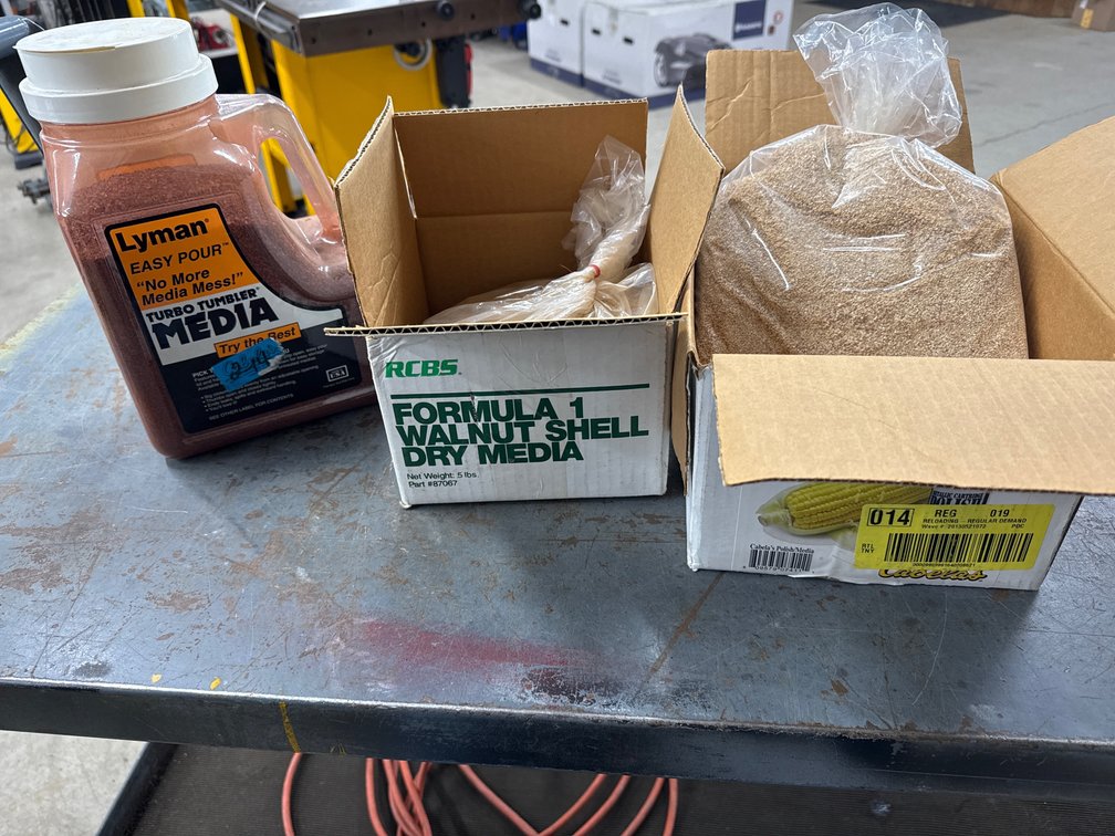 RCBS Walnut Shell Dry Media- 2 Boxes