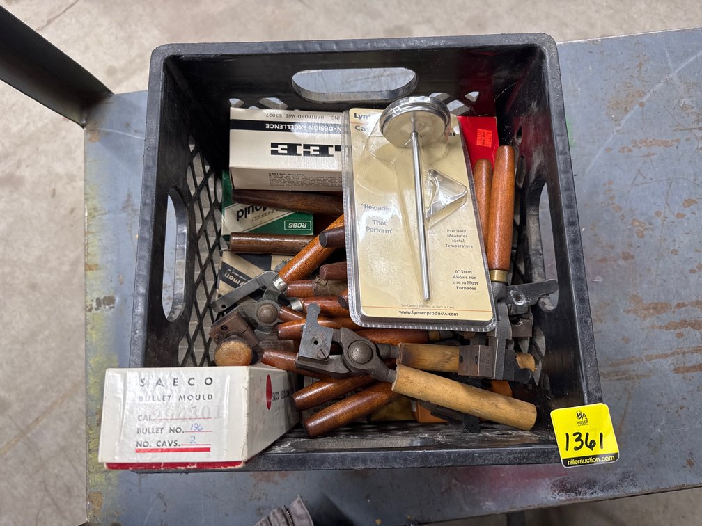 Large Assortment of Bullet Moulds
