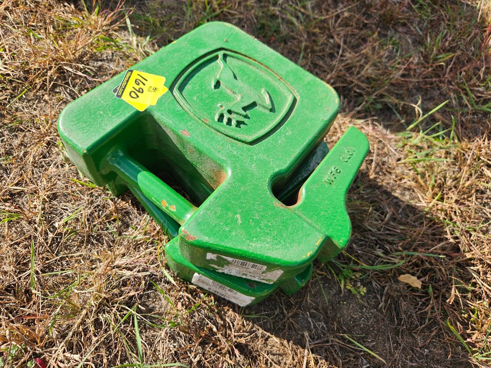 2 John Deere 40 Lbs. Weights