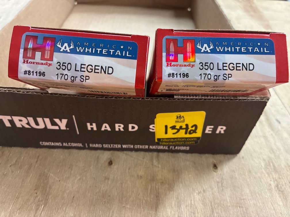 .350 Legend- 2 Boxes Hornady
