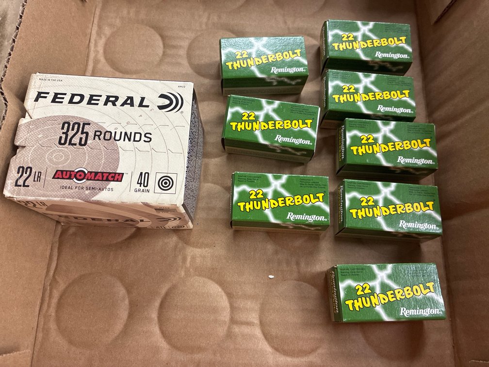 .22 LR- 8 Boxes Remington, 1 Box Federal