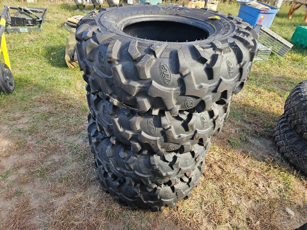 4 ITP Black Water Tires