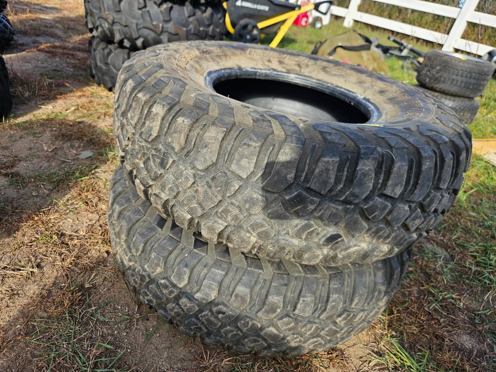 2 BF Goodrich Mud Terrain Tires