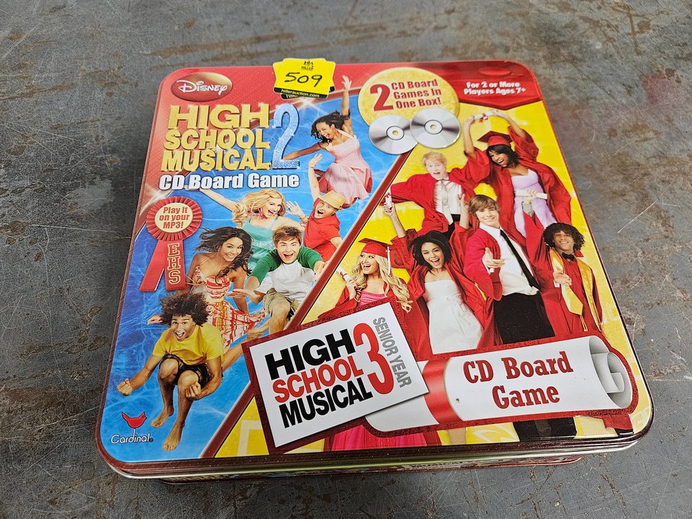High School Music 2 CD board game