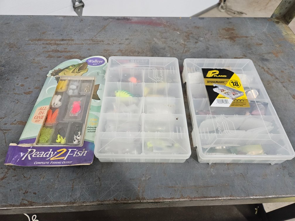 Assorted lures