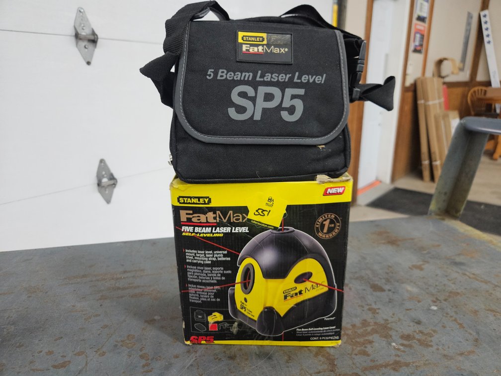 Stanley 5 beam laser level