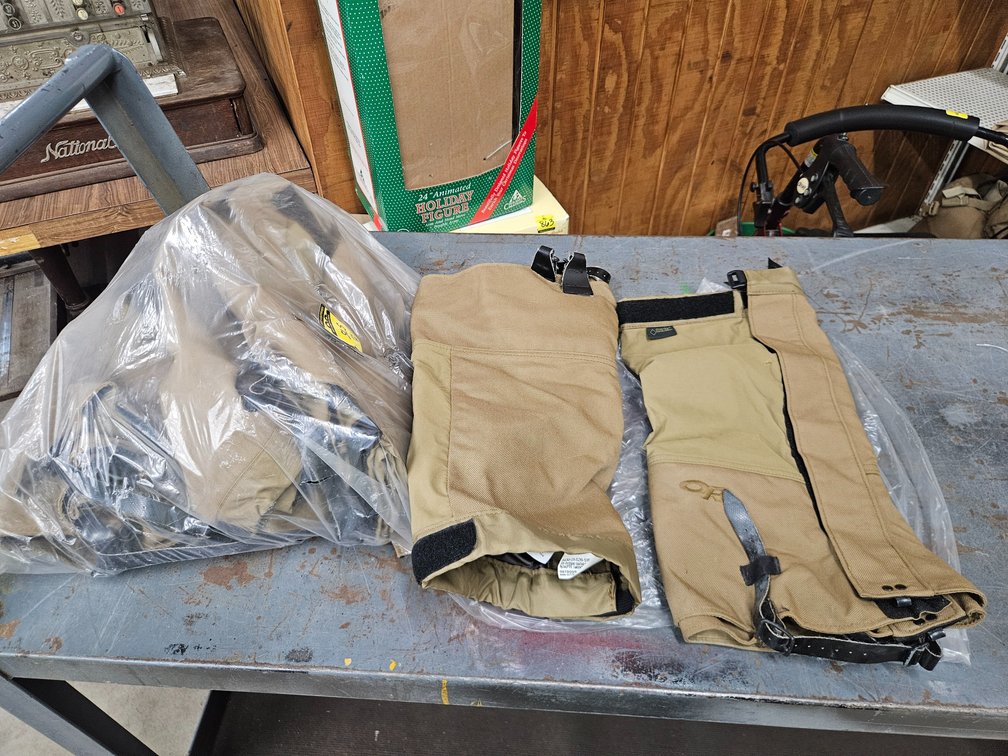 8 Pairs Outdoor Research leg gaiters