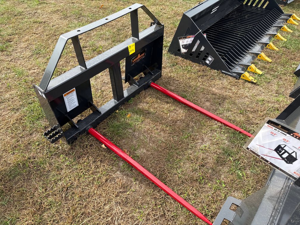 Skid Loader bale spear