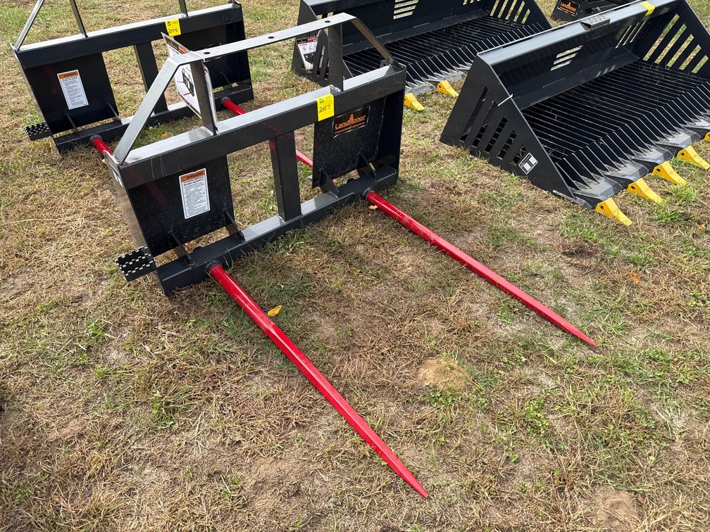 Skid Loader bale spear