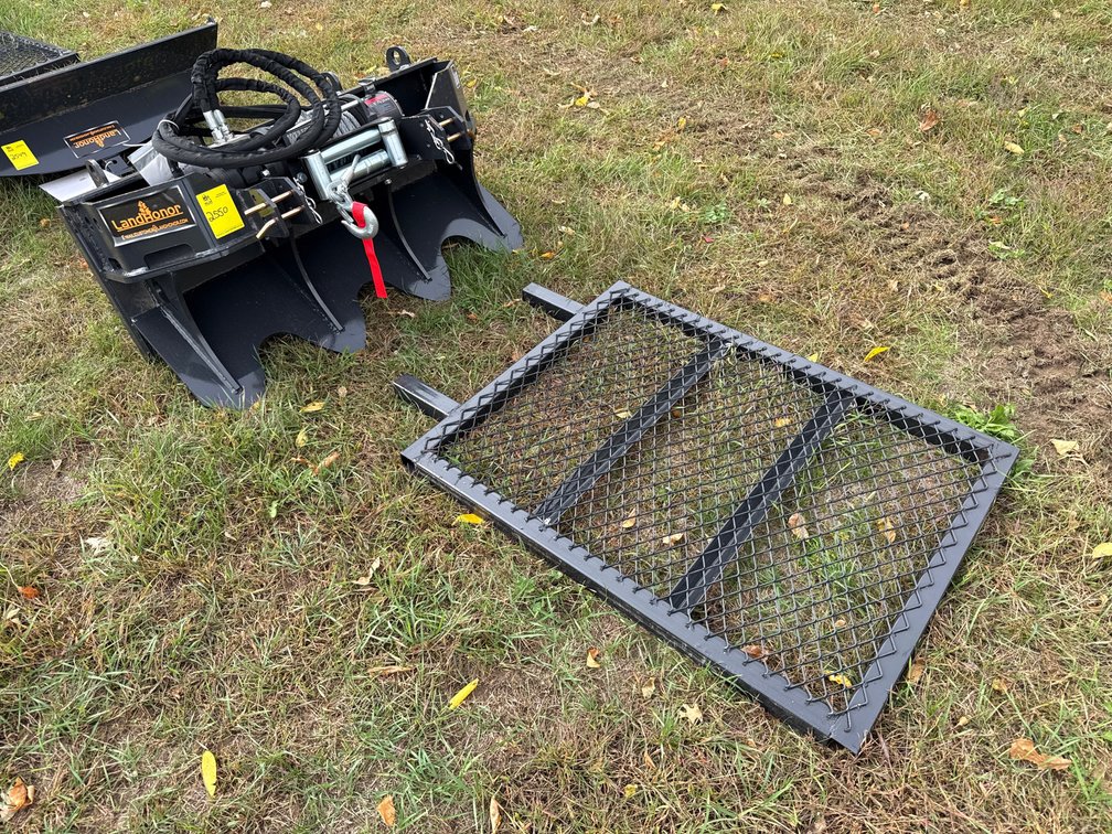 Skid Loader 15k logging winch