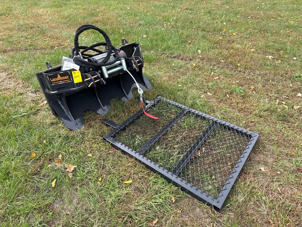 Skid Loader 15k logging winch