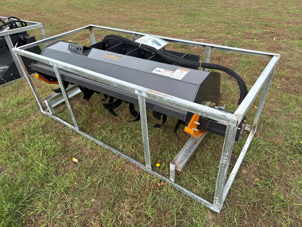 66" skid loader tiller