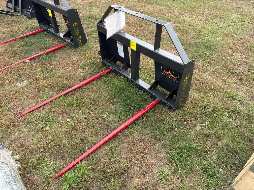 Skid Loader bale spear