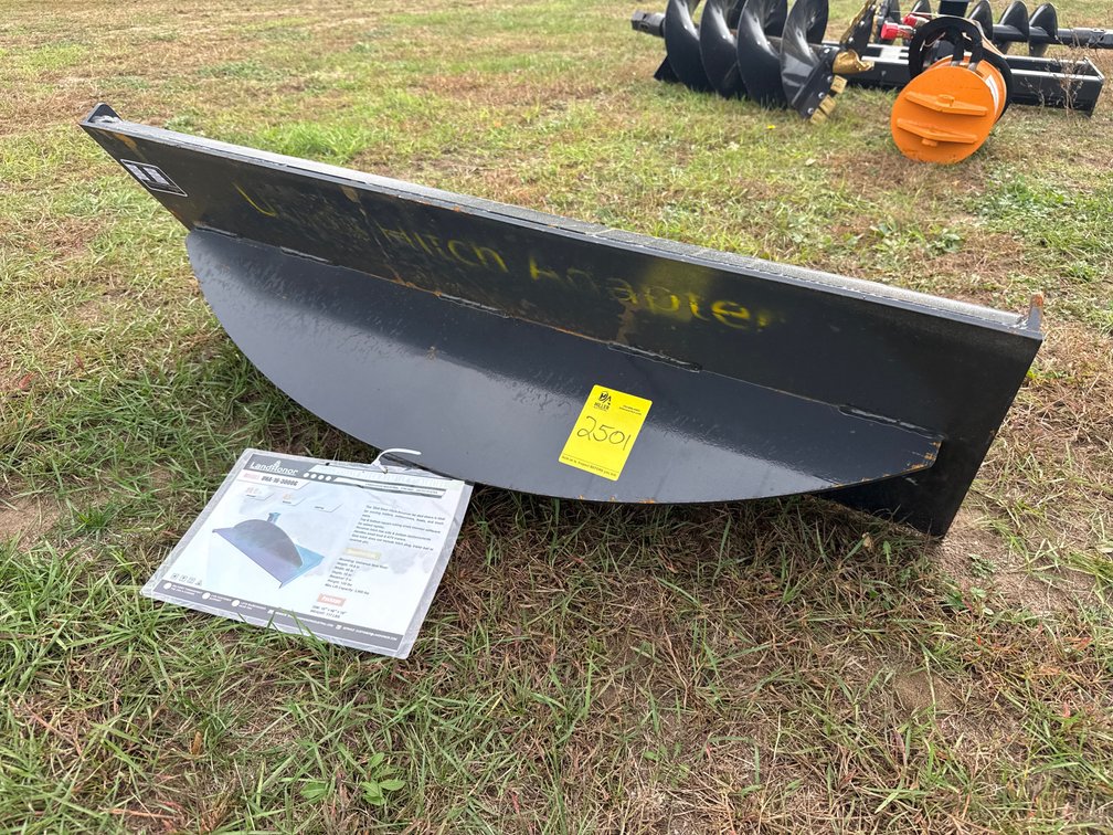Skid Loader 2" receiver plate