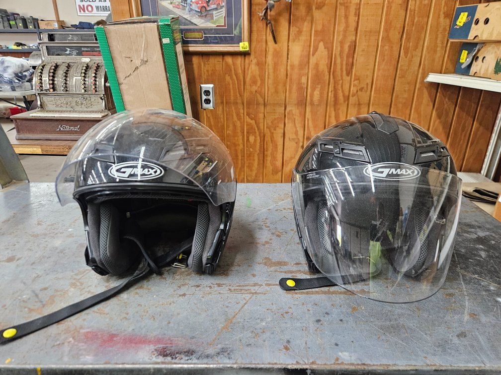 2 GMax helmets