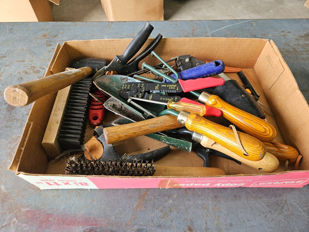 Misc. tools and garden tools