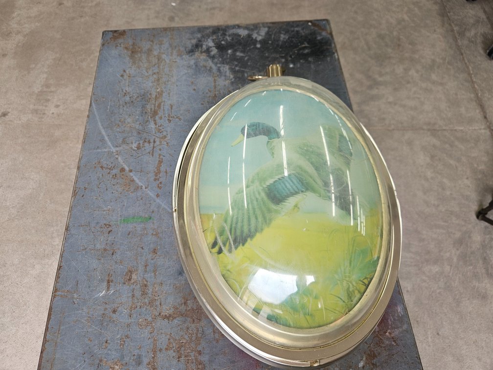 Anheuser-Busch light sign/clock