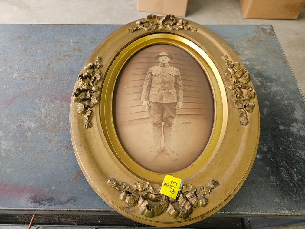 Vintage framed picture