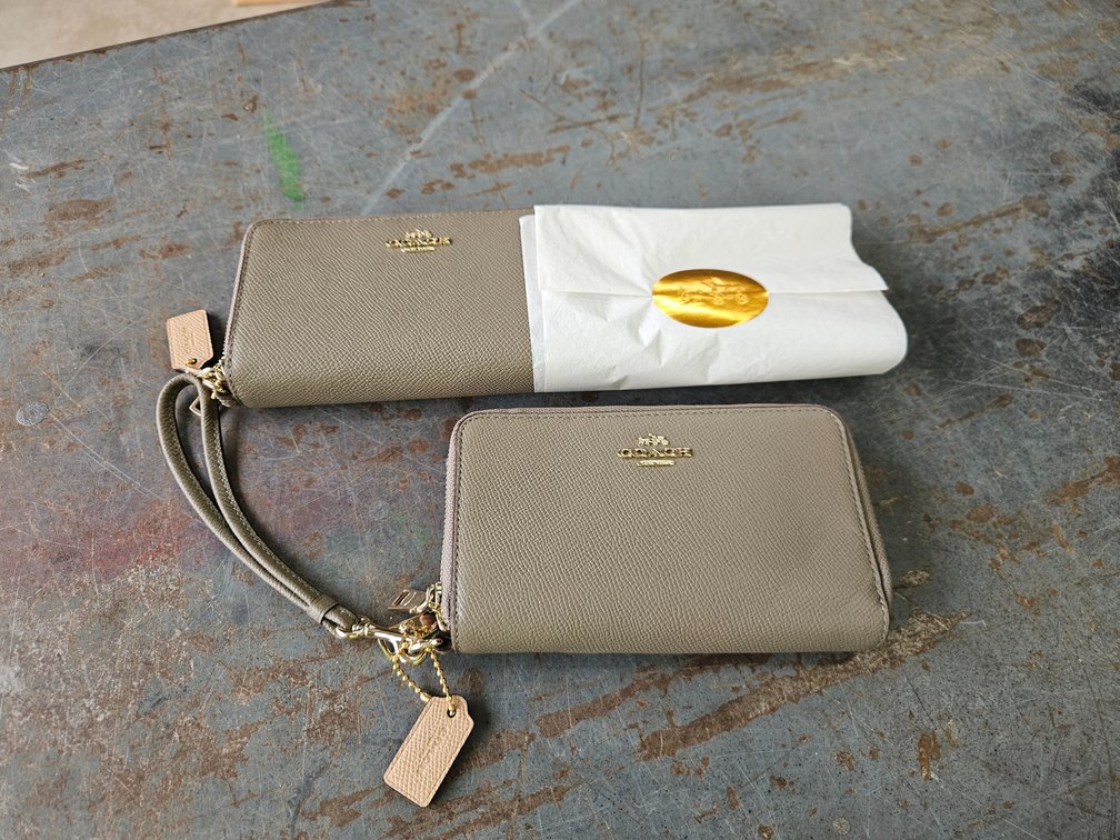 2 Coach wallets