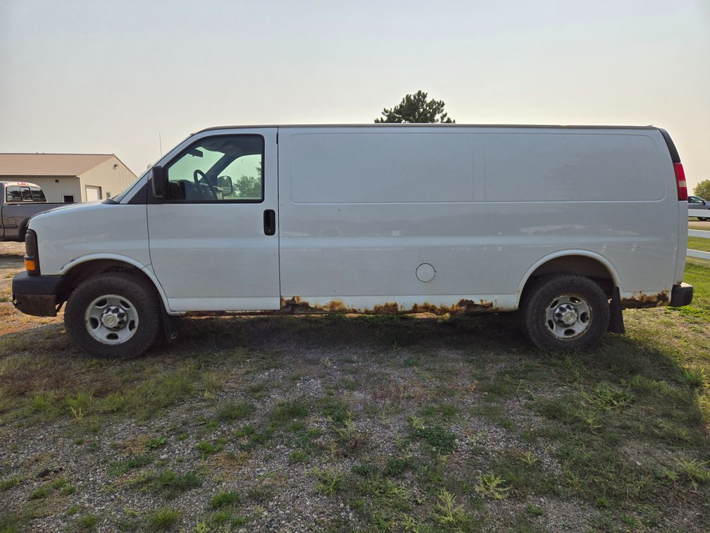 2007 Chevy Express Van Vin-1GCGG29V171169128