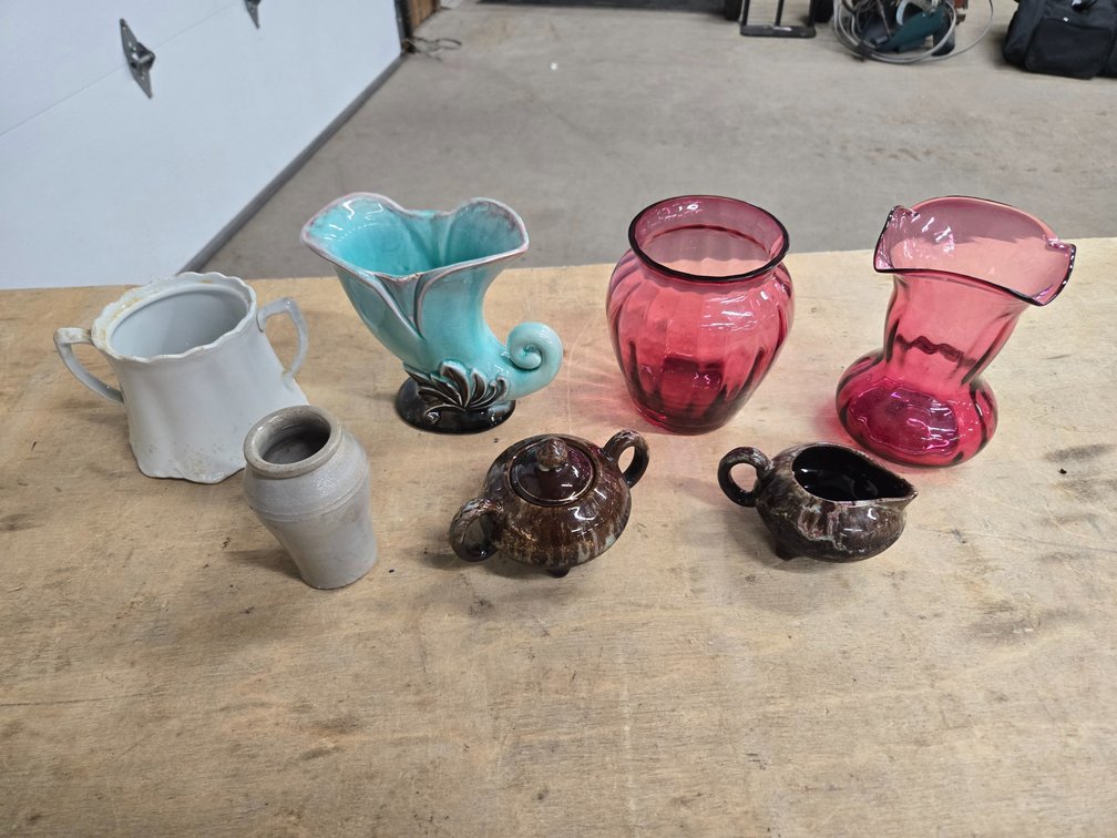 Various glassware