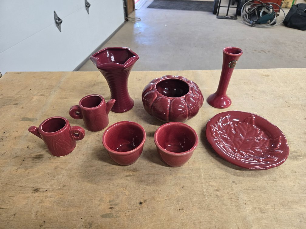 Misc. glassware