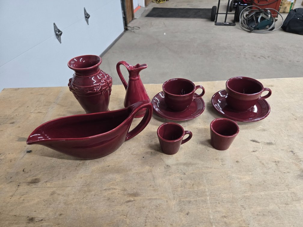 Misc. glassware