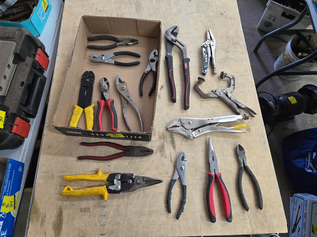 Various pliers