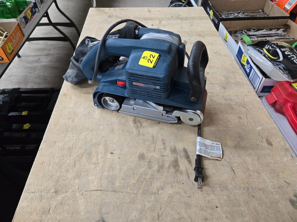 Bosch belt sander